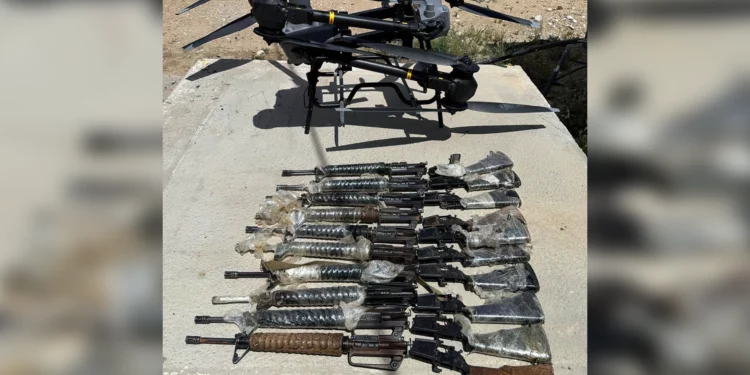 FDI frustra intento de contrabando de armas con dron desde Egipto