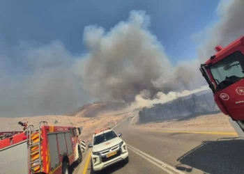 Bomberos combaten incendios en Altos del Golán y cerca de Jerusalén
