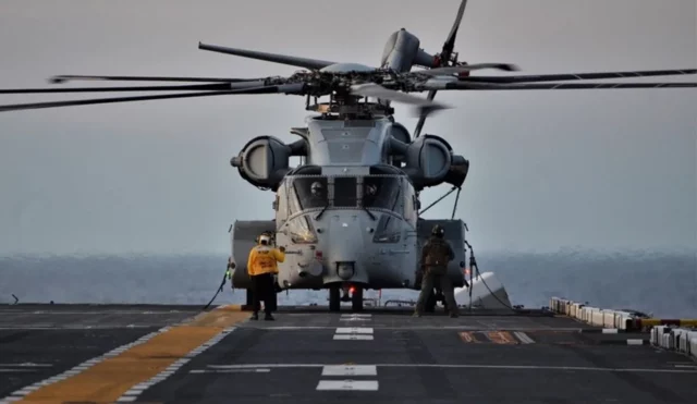 El Cuerpo de Marines avanza en la sustitución del CH-53E con el CH-53K