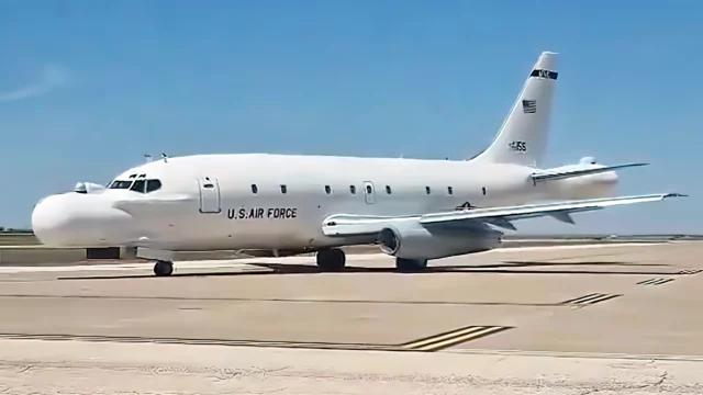 El 737 más secreto del mundo acaba de hacer una aparición