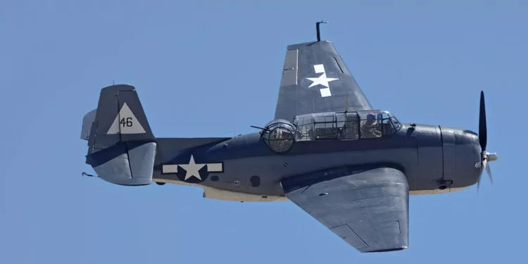 El Grumman TBF Avenger era el avión adecuado en el momento adecuado