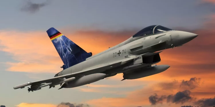 El Eurofighter EK alemán domina la guerra electrónica