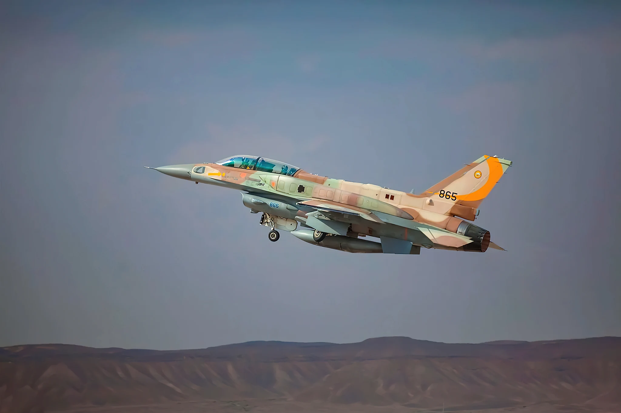 La variante israelí del F-16 incorpora nuevas tecnologías