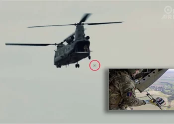 RAF despliega dron FPV desde Chinook en prueba Hornet's Nest