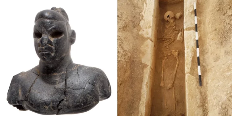 Figurillas de ébano de 1.500 años en tumbas cristianas del Néguev