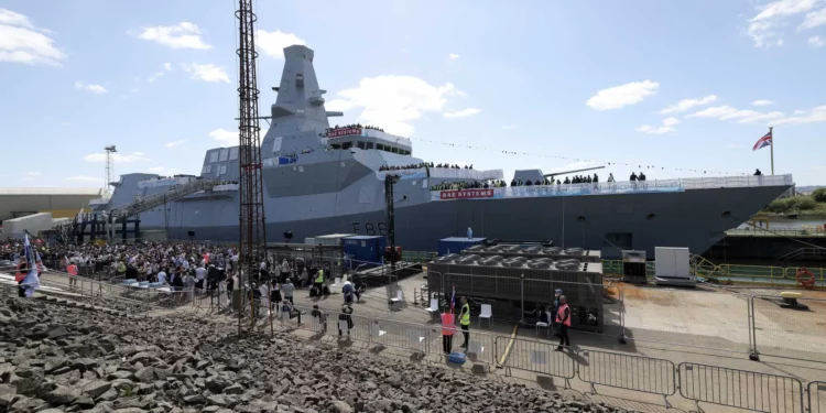 El HMS Glasgow se integra al programa de £7.900 M de fragatas Tipo 26