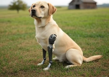 Israel fabrica prótesis personalizadas para animales amputados