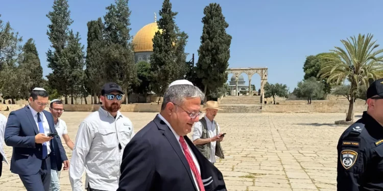 Jordania repudia la visita de Itamar Ben Gvir al Monte del Templo