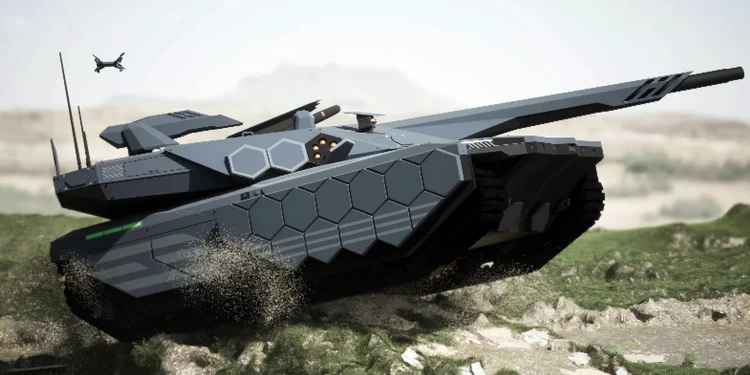 South Korea presenta el K3: tanque con blindaje furtivo antidrones