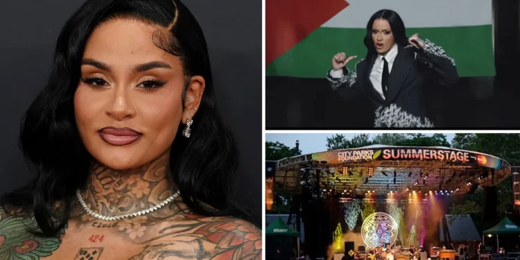 La cantante antiisraelí Kehlani cancela su concierto en Central Park