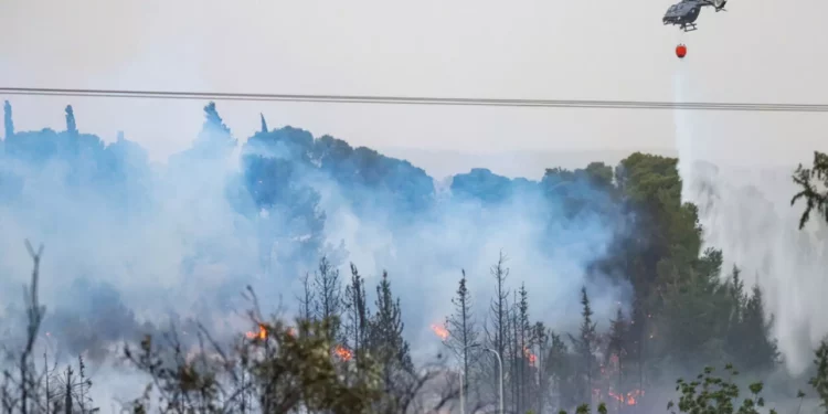 Incendios en Latrun controlados tras nueva ignición