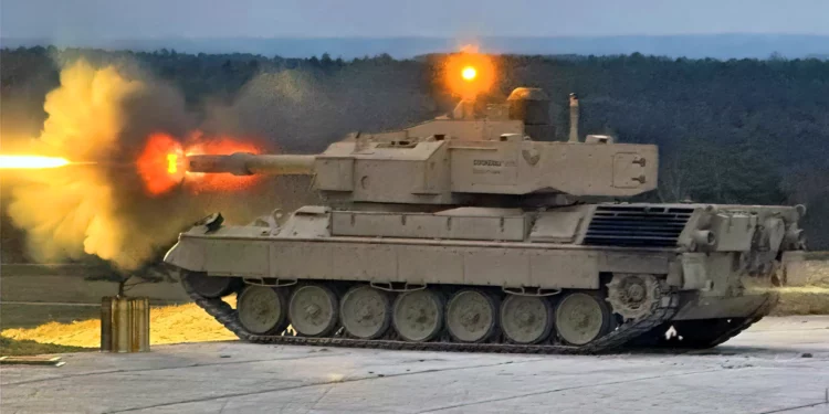 Bélgica prueba tanque Leopard 1A5BE modernizado en Ucrania