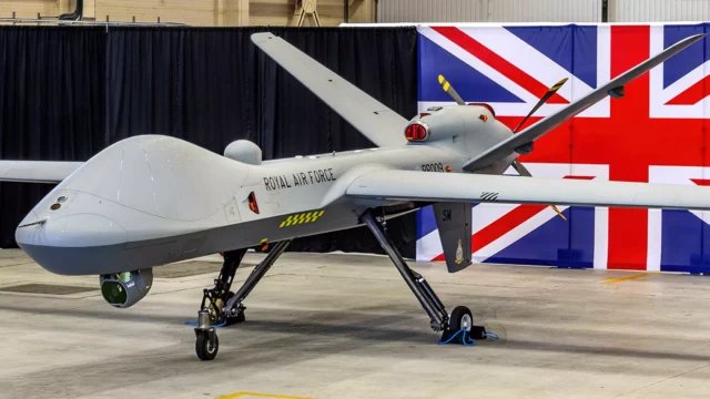 Royal Navy evalúa MQ-9B Protector para alerta temprana en portaaviones