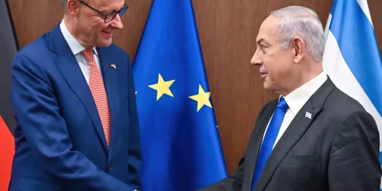 Nuevo canciller alemán mantiene primera llamada con Netanyahu