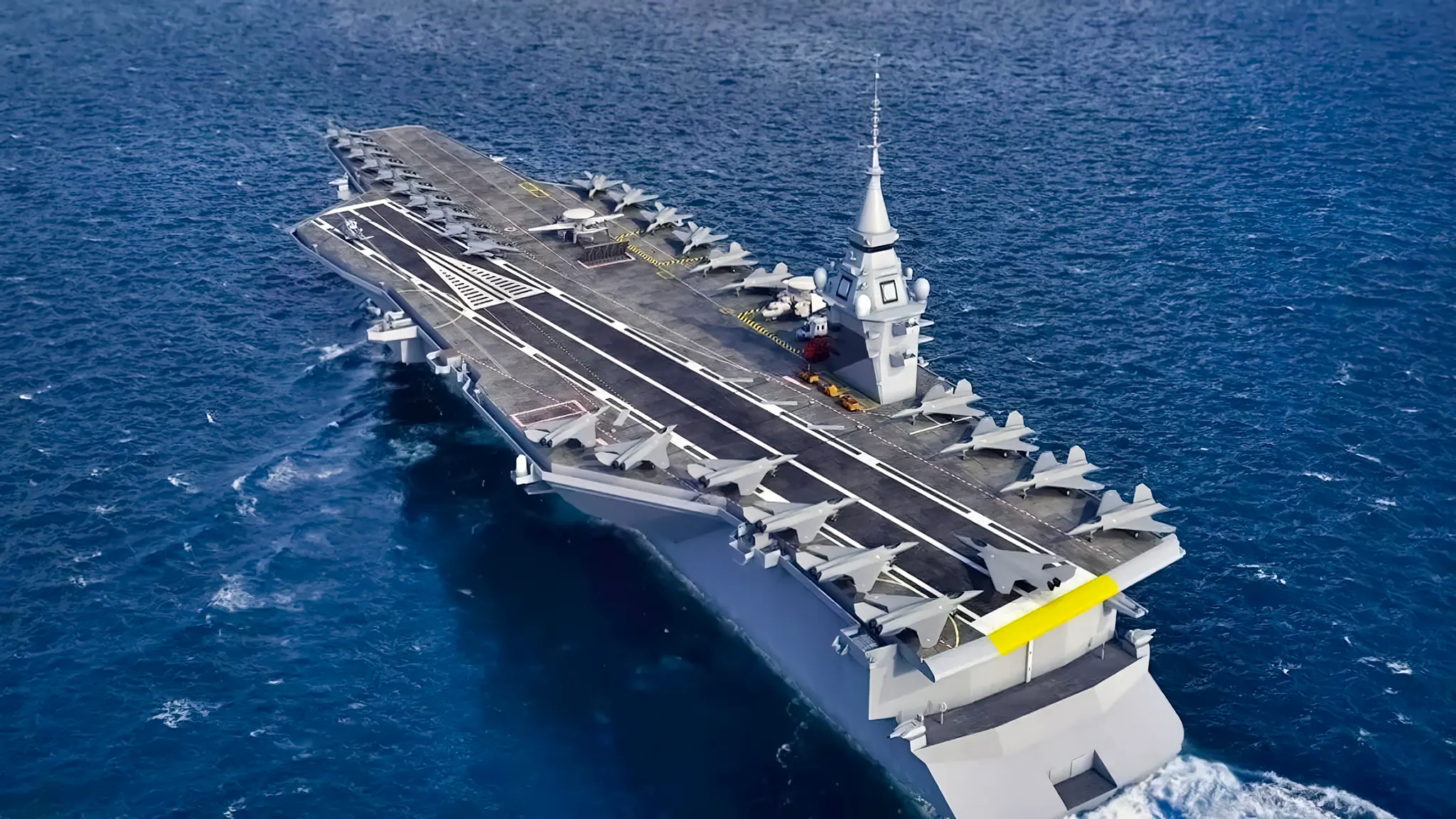 Francia tiene grandes planes para un nuevo portaaviones nuclear