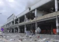 El Aeropuerto Internacional de Saná fue completamente destruido