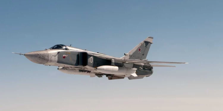 Fuerza Aérea polaca intercepta un Su-24 ruso sobre el mar Báltico