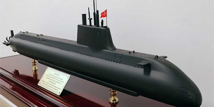 Türkiye integra el sistema VLS MİDLAS en submarinos MİLDEN