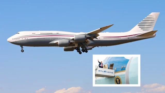 Trump acepta Boeing 747-8 de Qatar como nuevo Air Force One