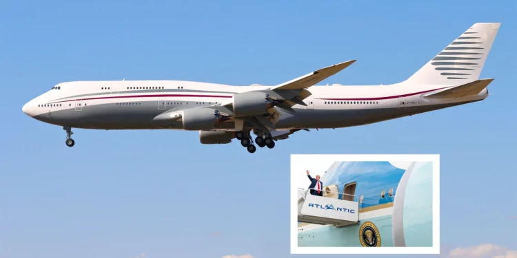 Trump acepta Boeing 747-8 de Qatar como nuevo Air Force One