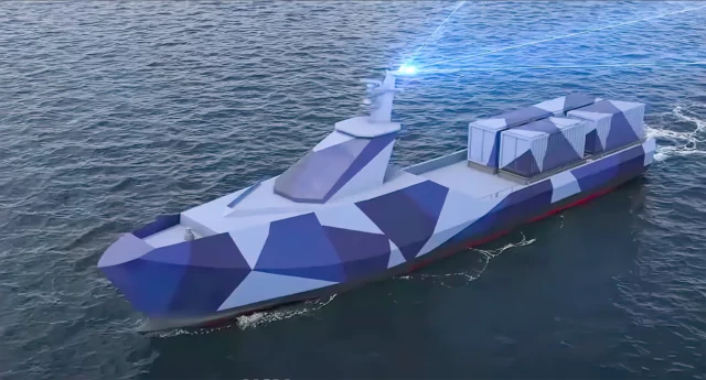 Japón desarrolla su primer USV de combate modular con IA