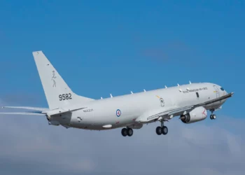 Un P-8A Poseidón noruego. (Crédito de la imagen: Fuerzas Armadas de Noruega)