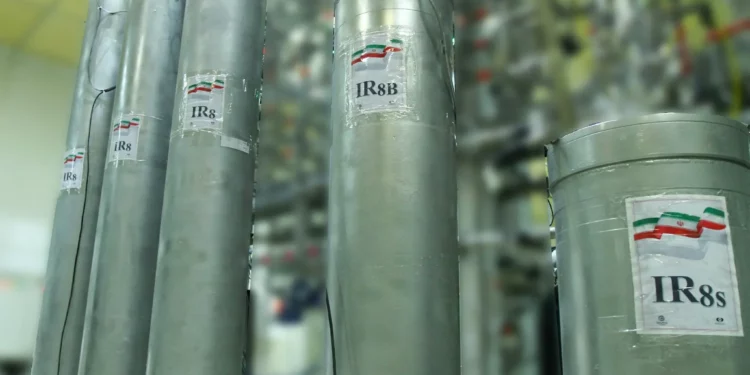 Una fotografía difundida por la Organización de Energía Atómica de Irán el 4 de noviembre de 2019 muestra las instalaciones de enriquecimiento atómico del centro de investigación nuclear de Natanz, a unos 300 kilómetros al sur de la capital, Teherán. (HO / Organización de Energía Atómica de Irán / AFP)