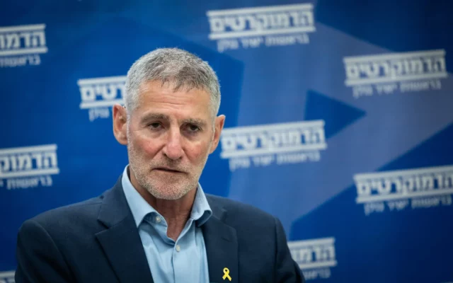 Líder izquierdista israelí acusa al gobierno de “matar bebés como pasatiempo”
