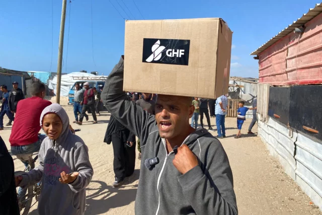 Fundación Humanitaria de Gaza abre segundo centro de ayuda en Rafah