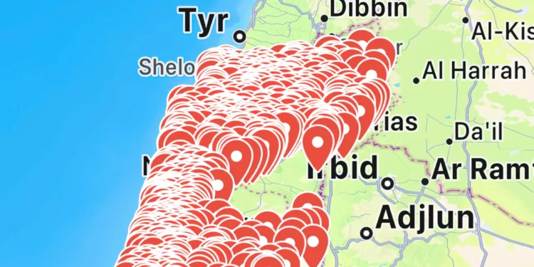 Las FDI dicen que detectaron un bombardeo de Irán en dirección a Israel