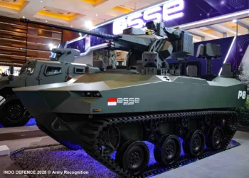 El SSE de Indonesia revela un tanque ligero híbrido anfibio P8