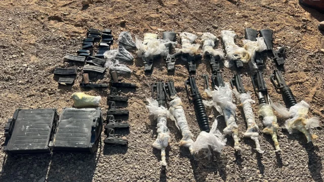 Las FDI frustraron intento de contrabando en la frontera egipcia