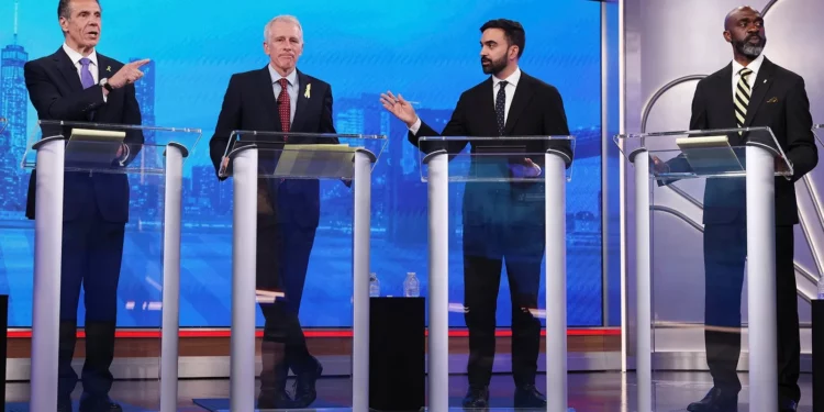 Los candidatos a la alcaldía de Nueva York discuten sobre el derecho de Israel a existir como Estado judío