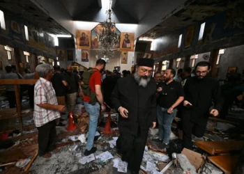 Al menos 15 personas han muerto en un atentado suicida de ISIS en una iglesia de Damasco