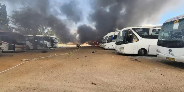 Alrededor de 20 misiles disparados en ráfaga por Irán a Israel