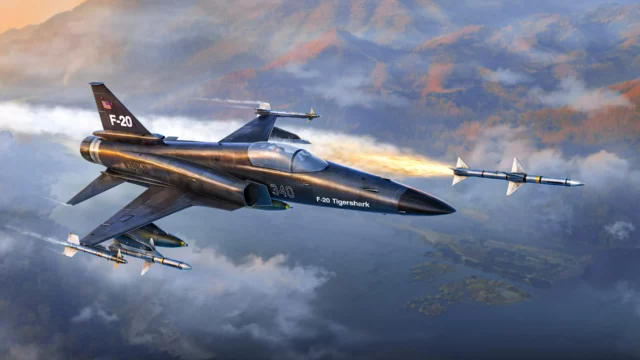 La burocracia frenó al F-20 Tigershark de Northrop