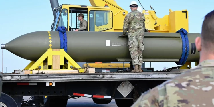 Se está preparando el sucesor del GBU-57 Massive Ordnance Penetrator