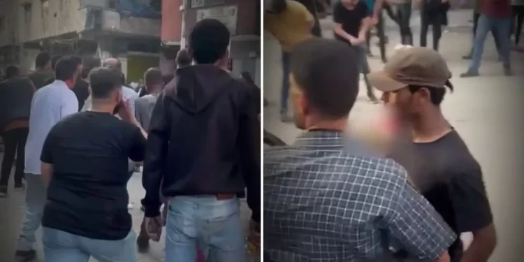 El COGAT dice que un video muestra la ejecución de un palestino por parte de Hamás en la ciudad de Gaza
