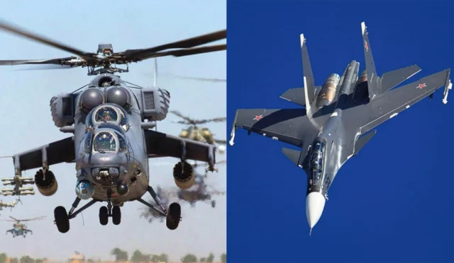 Bielorrusia refuerza su fuerza aérea con Mi-35M y Su-30SM2