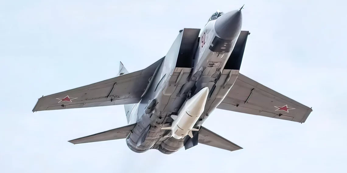 Ucrania apunta a cazas rusos armados con misiles hipersónicos