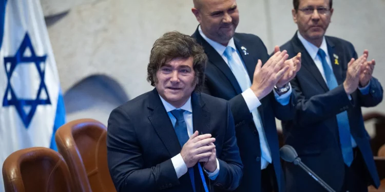 Milei anuncia que Argentina trasladará su embajada a Jerusalén en 2026