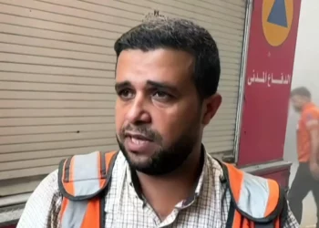 Los registros demuestran que el portavoz de la Defensa Civil de Gaza es un “terrorista activo” en Hamás
