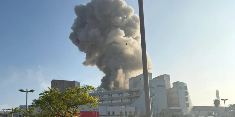 Hospital Soroka: Daños significativos por impacto de misil iraní