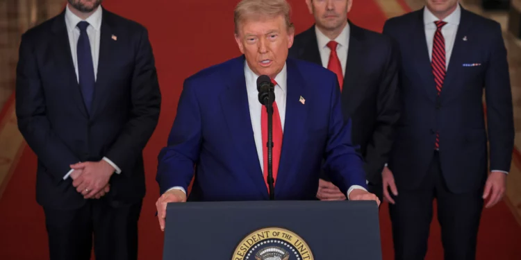 Mensaje de Donald Trump tras la destrucción del programa nuclear iraní