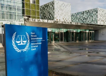 Vista general del exterior de la Corte Penal Internacional en La Haya, Países Bajos, 12 de marzo de 2025. (Omar Havana/AP)