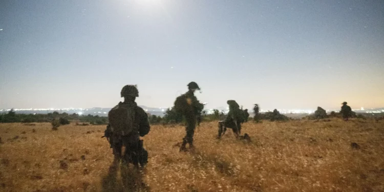 Tropas de la Brigada Alexandroni operan en el sur de Siria, en una foto publicada el 29 de junio de 2025 (Fuerzas de Defensa de Israel).