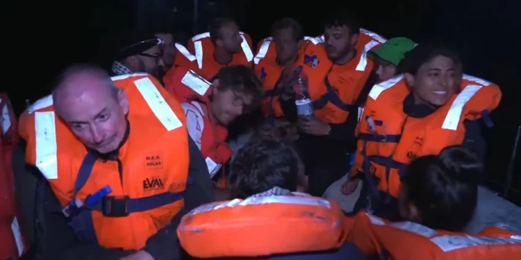 Los miembros de la flotilla antisemita se negaron a ver los vídeos de las atrocidades de Hamás del 7 de octubre