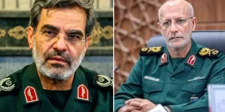 Irán confirma la muerte de otros dos generales de alto rango en ataques israelíes