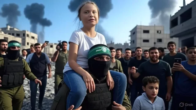 Si Greta Thunberg hubiese llegado a Gaza