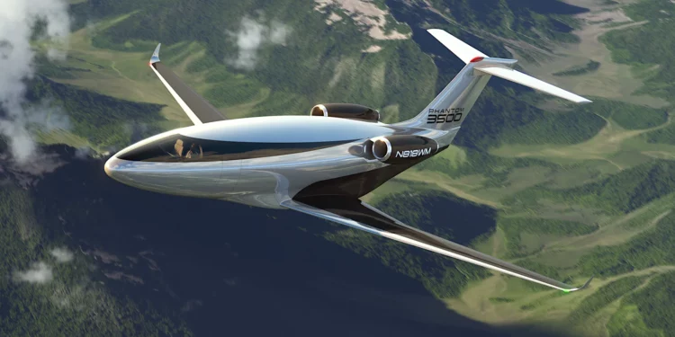 El Phantom 3500 de Otto Aviation pretende perturbar masivamente el mercado de los jets privados